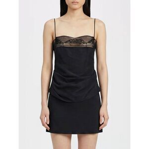 Magda Butrym Top Woman Black